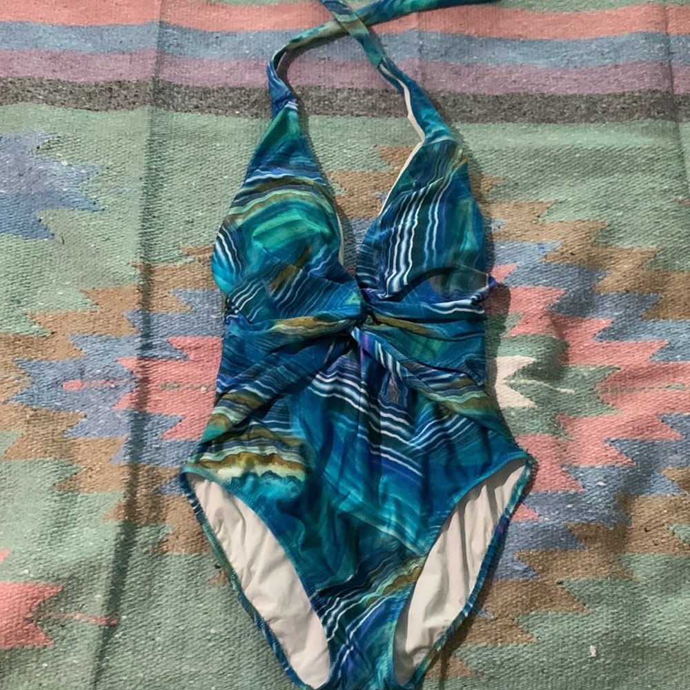 NWOT Gottex One Piece Swimsuit Sz 12